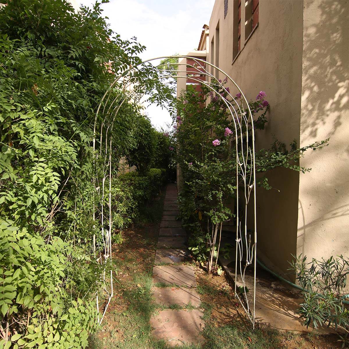 Twining Leaf & Bird Arch