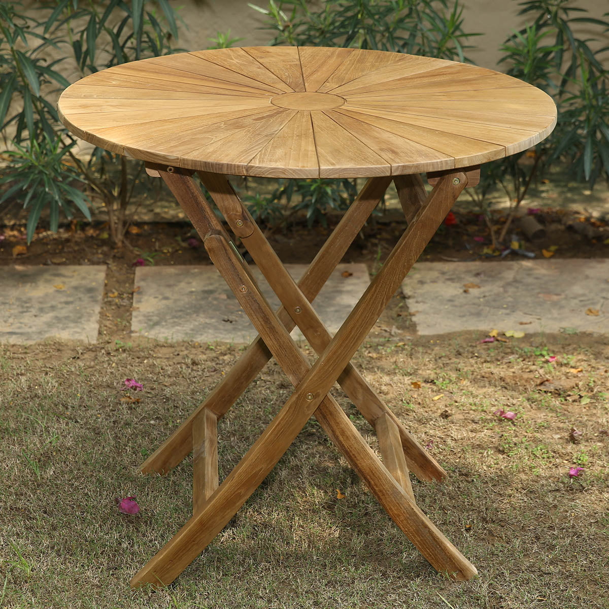 Matahari Round Table With Parabola folding