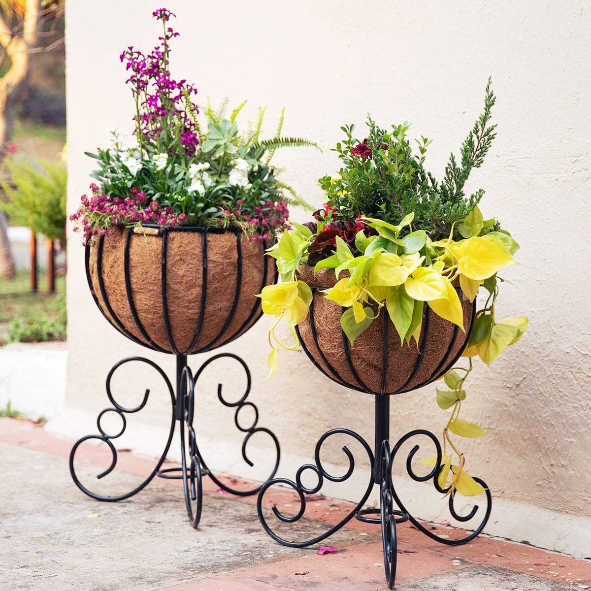 Urn Planters (with Coco-liners)